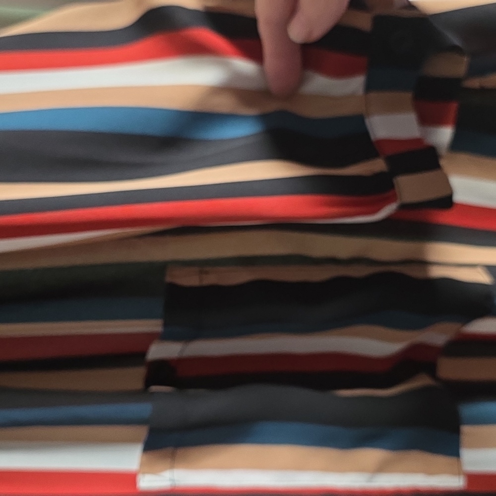 Torrid Multicolor Striped Long Sleeve Duster - Picture 4 of 4